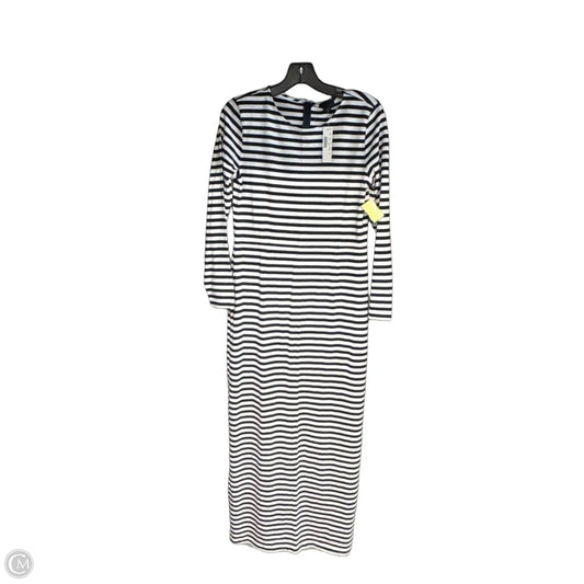 Dress Casual Maxi By J. Crew In Striped Pattern, Size: 6