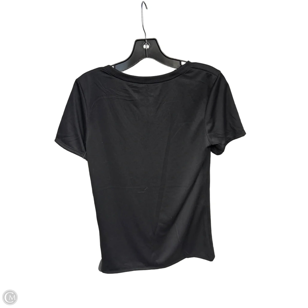 Athletic Top Short Sleeve By Nike Apparel In Black, Size: M