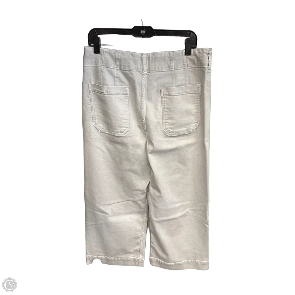Pants Cropped By Maeve In Grey, Size: 14