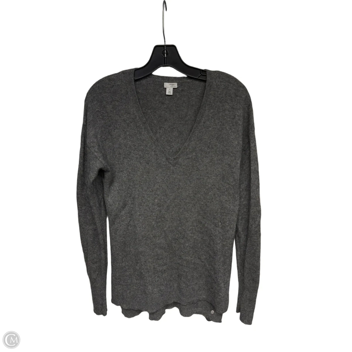 Sweater Cashmere By Halogen In Grey, Size: M