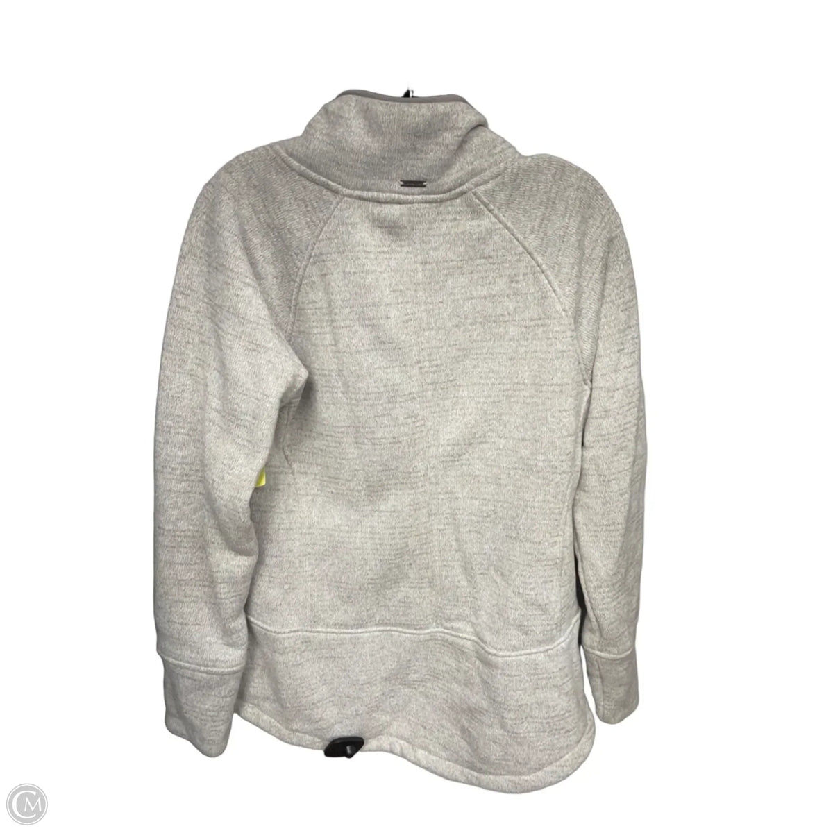 Athletic Sweatshirt Collar By Prana In Grey, Size: L