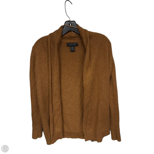 Sweater Cardigan Cashmere By Tahari In Brown, Size: S