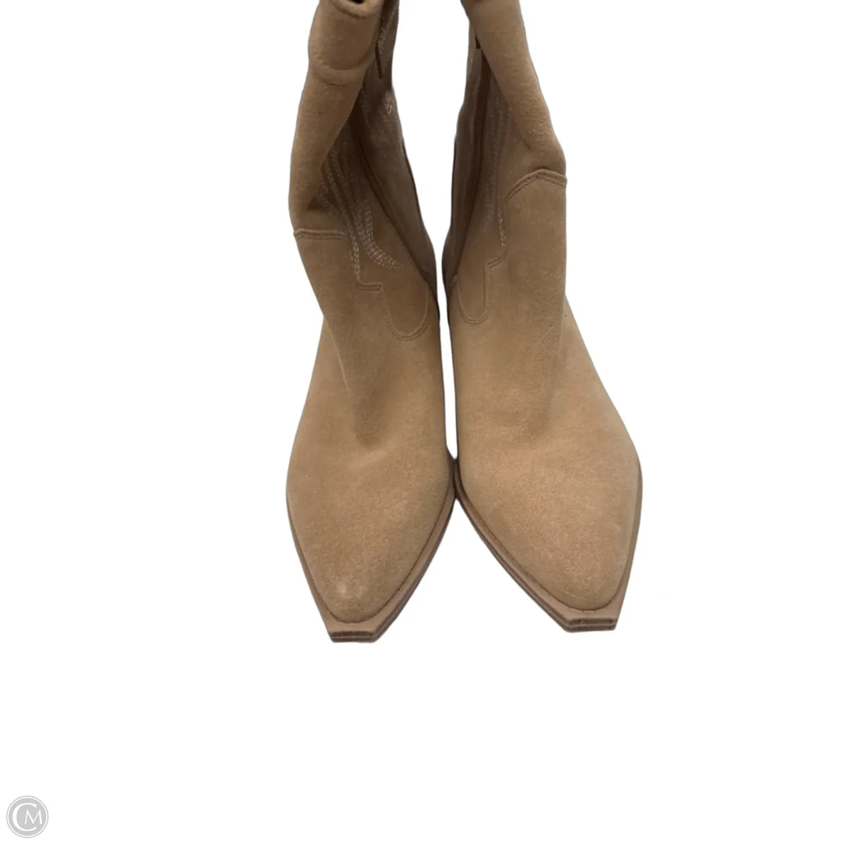 Boots Western By Crown Vintage In Tan, Size: 8