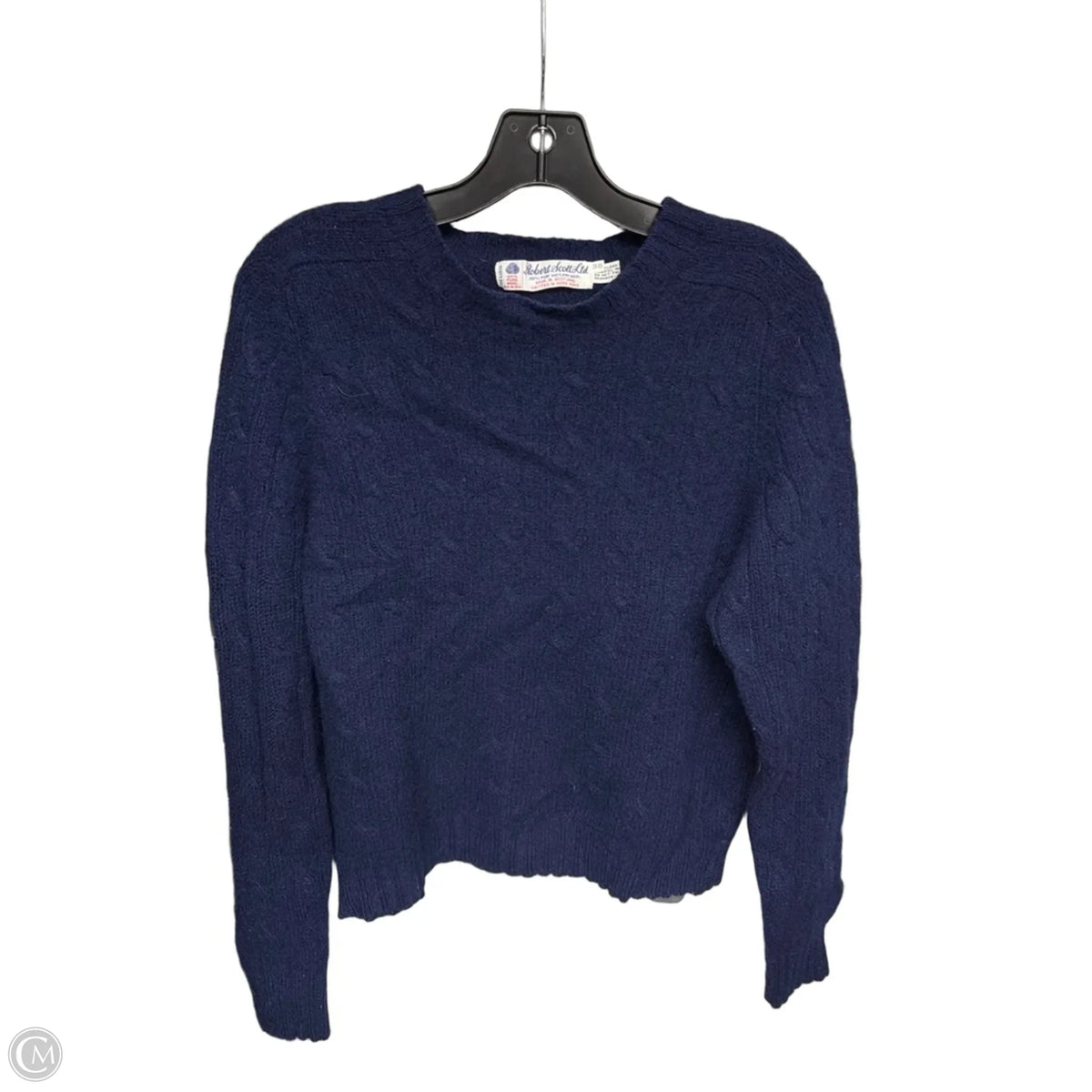 Sweater By Clothes Mentor In Navy, Size: S