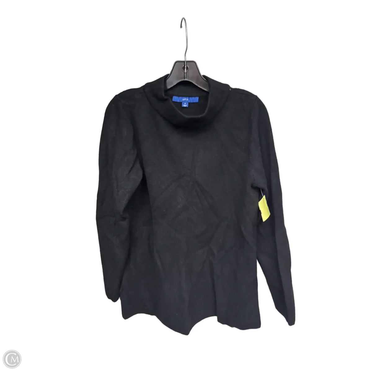Sweater By Apt 9 In Black, Size: M