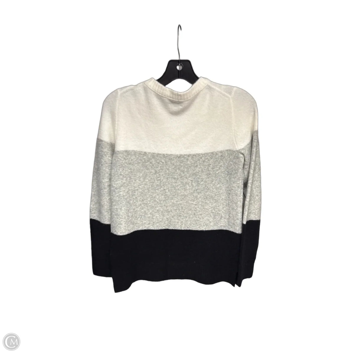 Sweater By J. Crew In Black & Grey, Size: Xs