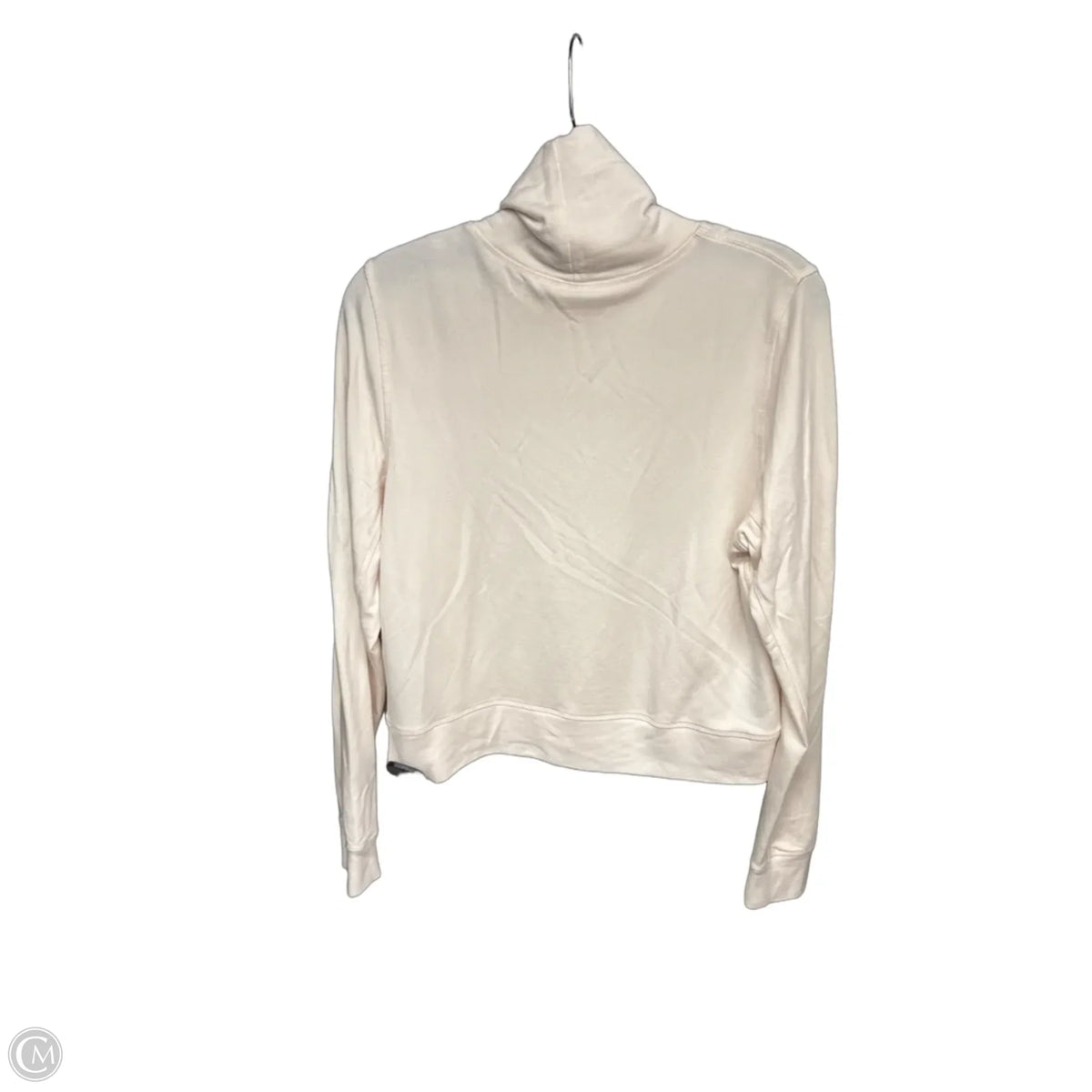 Top Long Sleeve By Athleta In Cream, Size: S