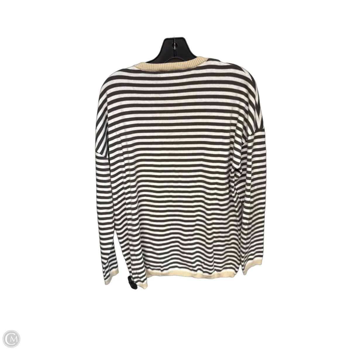 Sweater By Lillusory In Striped Pattern, Size: M