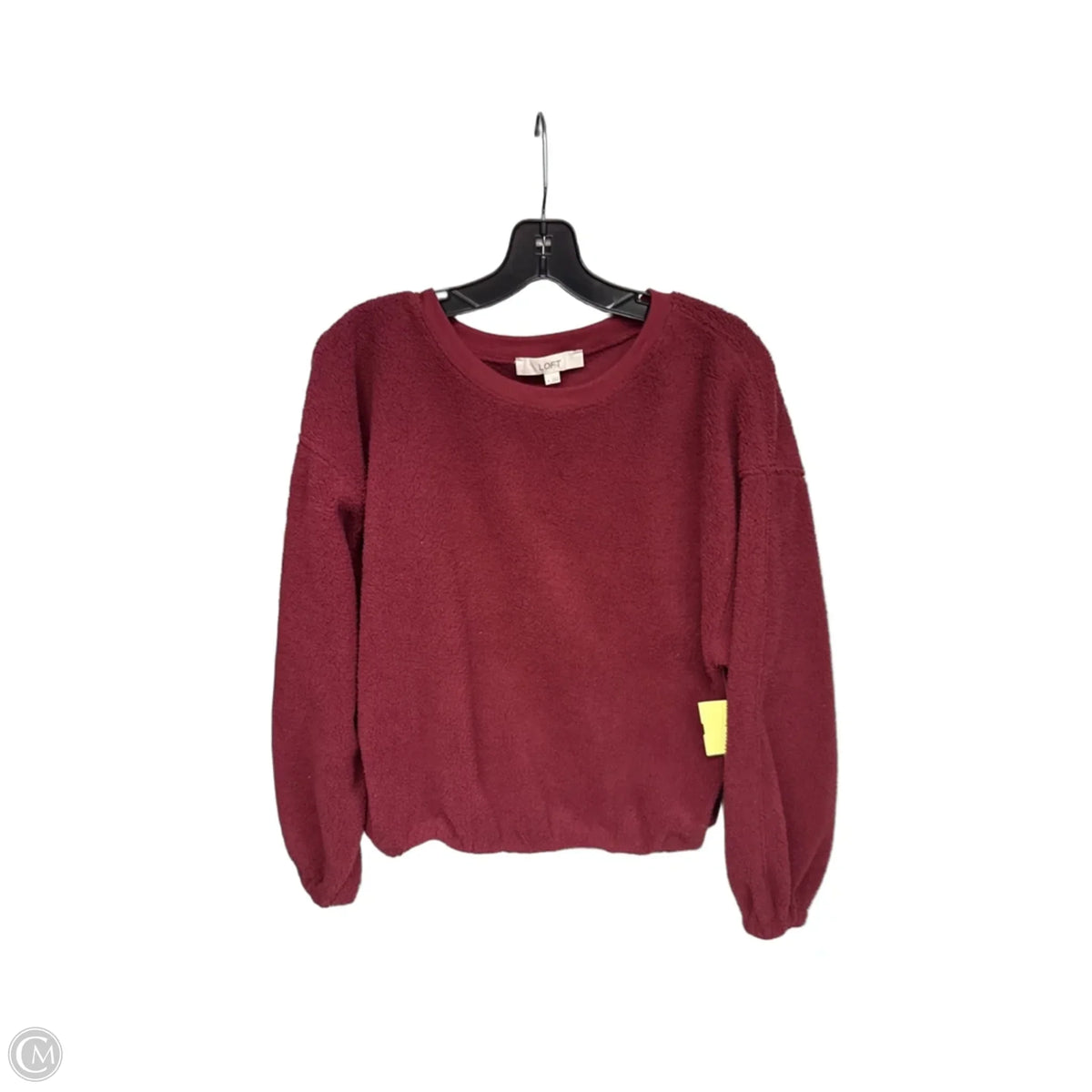 Sweater By Loft In Maroon, Size: M