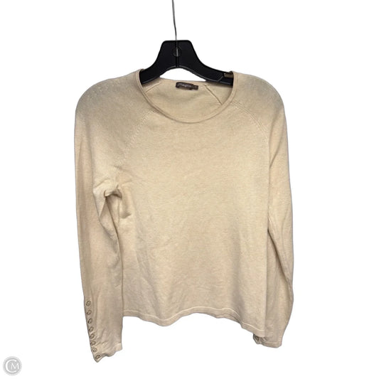 Top Long Sleeve By J Mclaughlin In Tan, Size: S