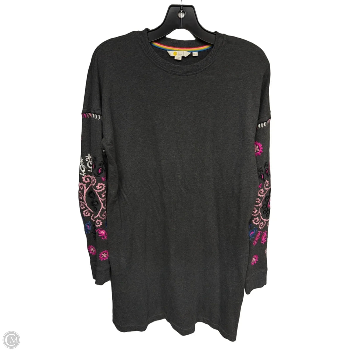 Dress Sweater By Boden In Grey, Size: 8