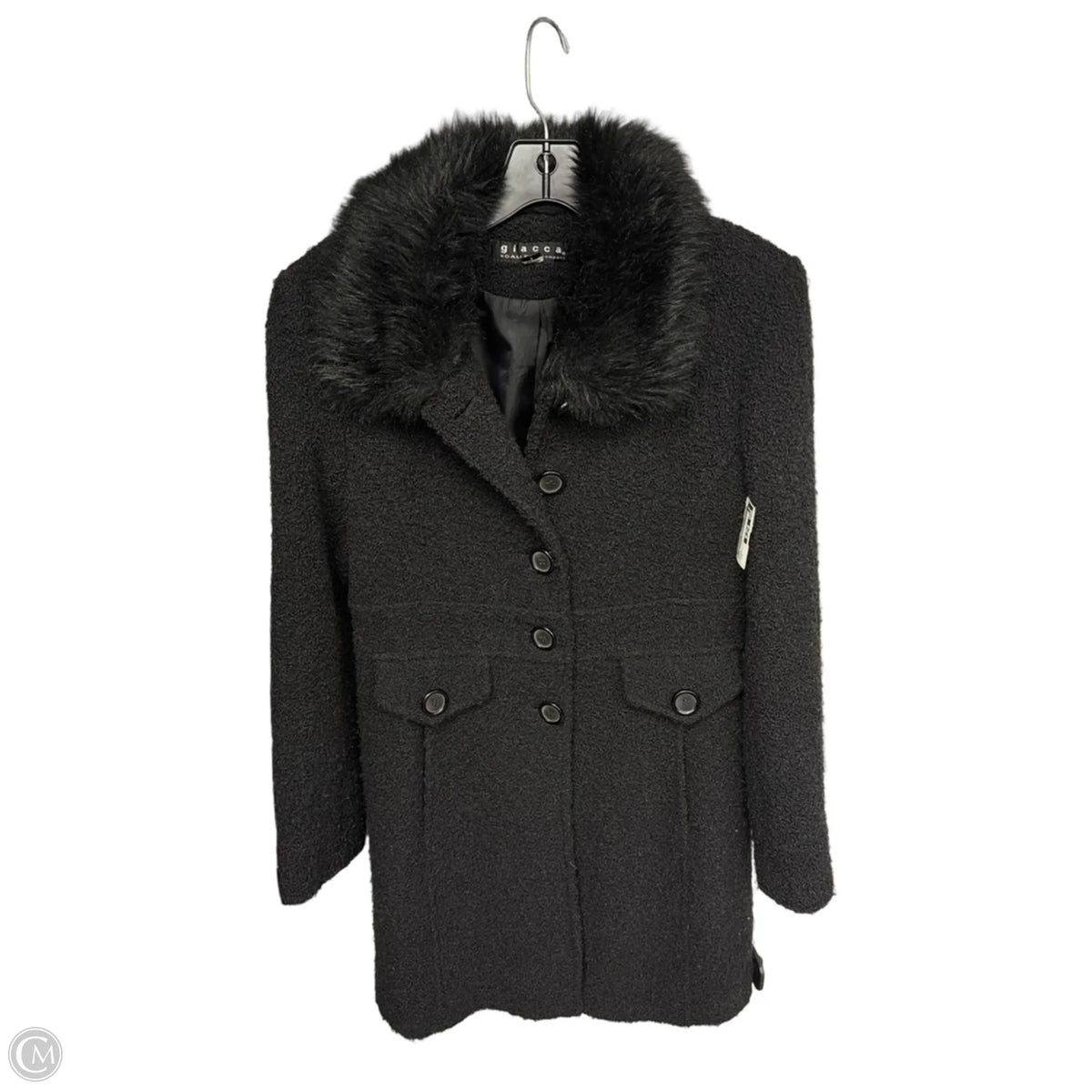 Coat Other By Clothes Mentor In Black, Size: S