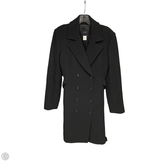 Coat Trench Coat By J. Crew In Black, Size: 8