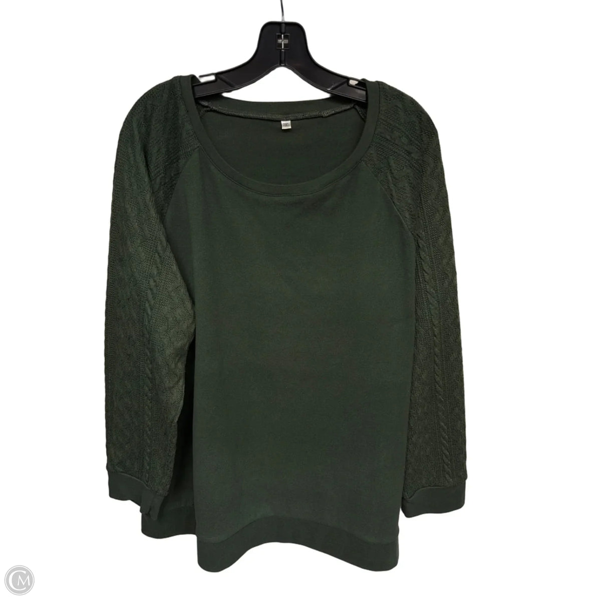 Top Long Sleeve By Clothes Mentor In Green, Size: Large