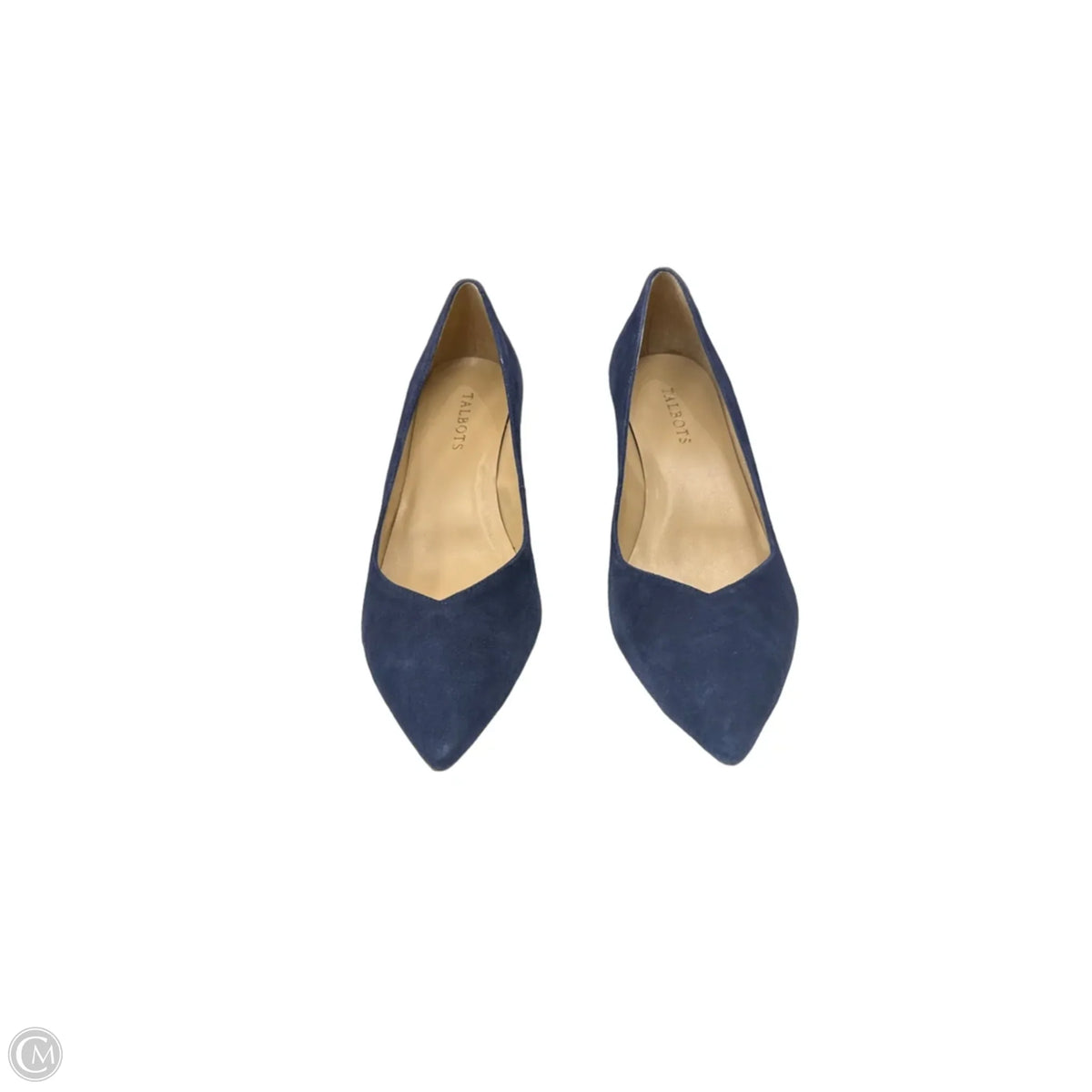 Shoes Heels Kitten By Talbots In Blue, Size: 9.5