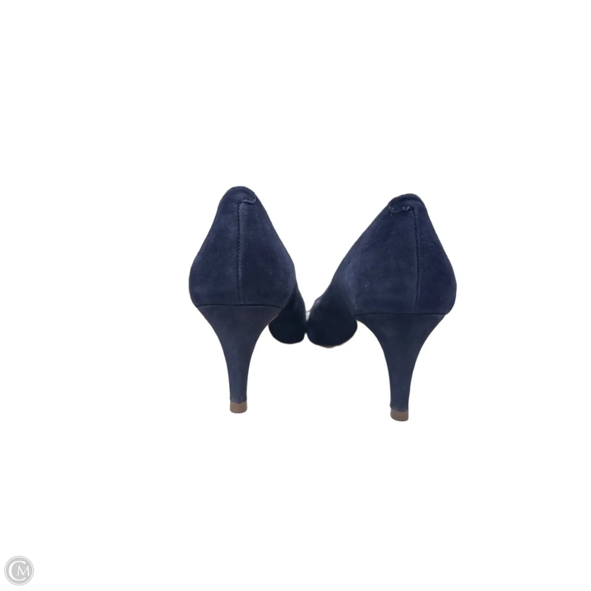 Shoes Heels Kitten By Talbots In Blue, Size: 9.5