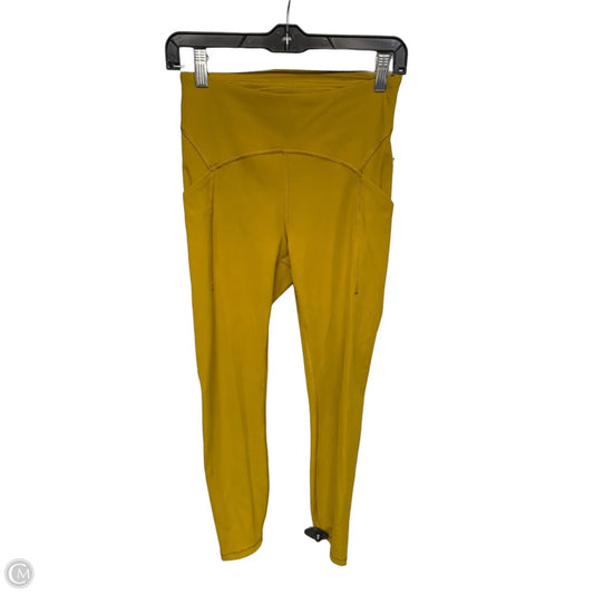 Athletic Leggings By Lululemon In Green, Size: 6