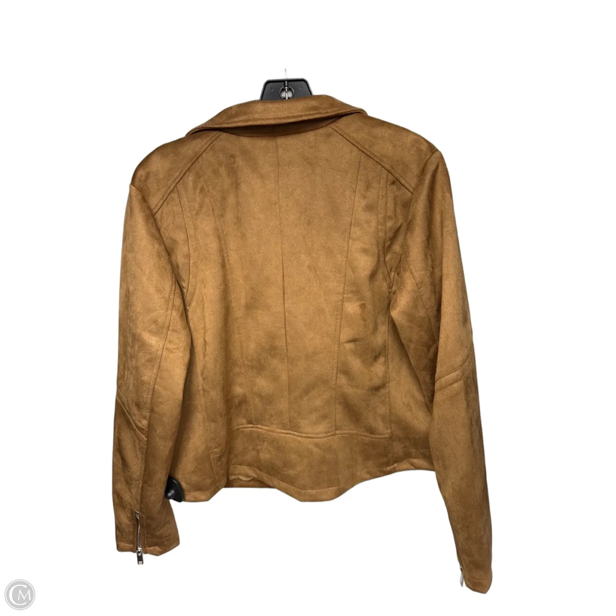 Jacket Moto By Jason Maxwell In Brown, Size: L