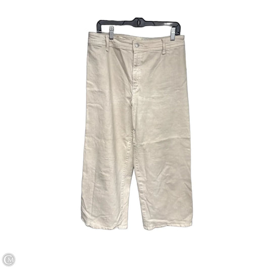 Pants Wide Leg By Universal Thread In Cream, Size: 12