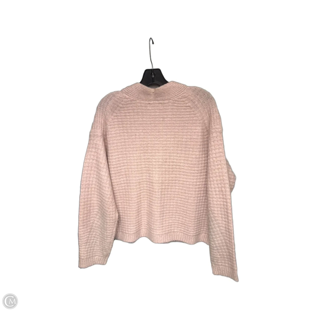 Sweater Cardigan By Universal Thread In Pink, Size: L