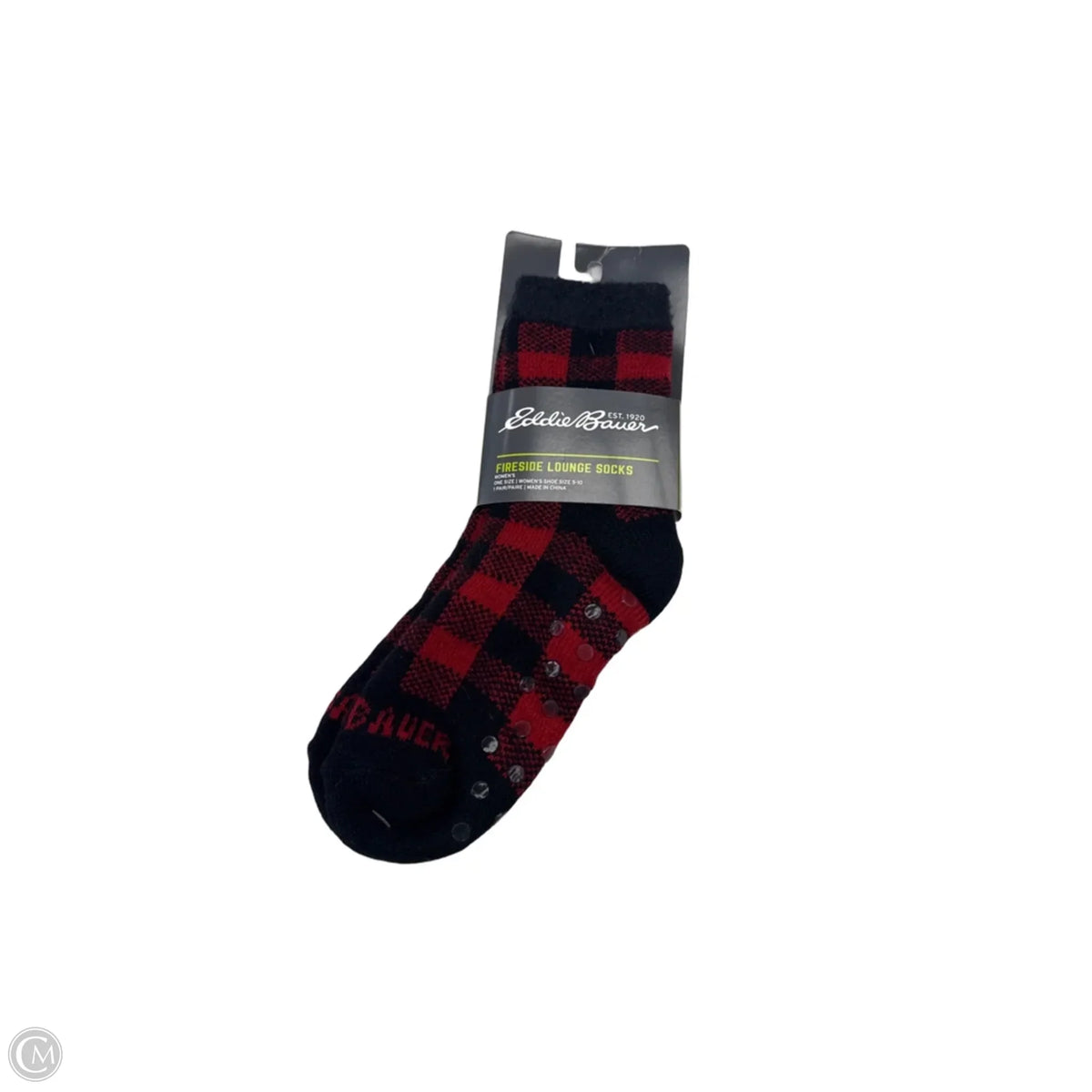 Socks By Eddie Bauer In Plaid Pattern, Size: Osfm