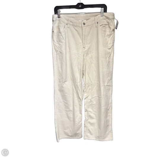 Pants Corduroy By Bp In Cream, Size: 12