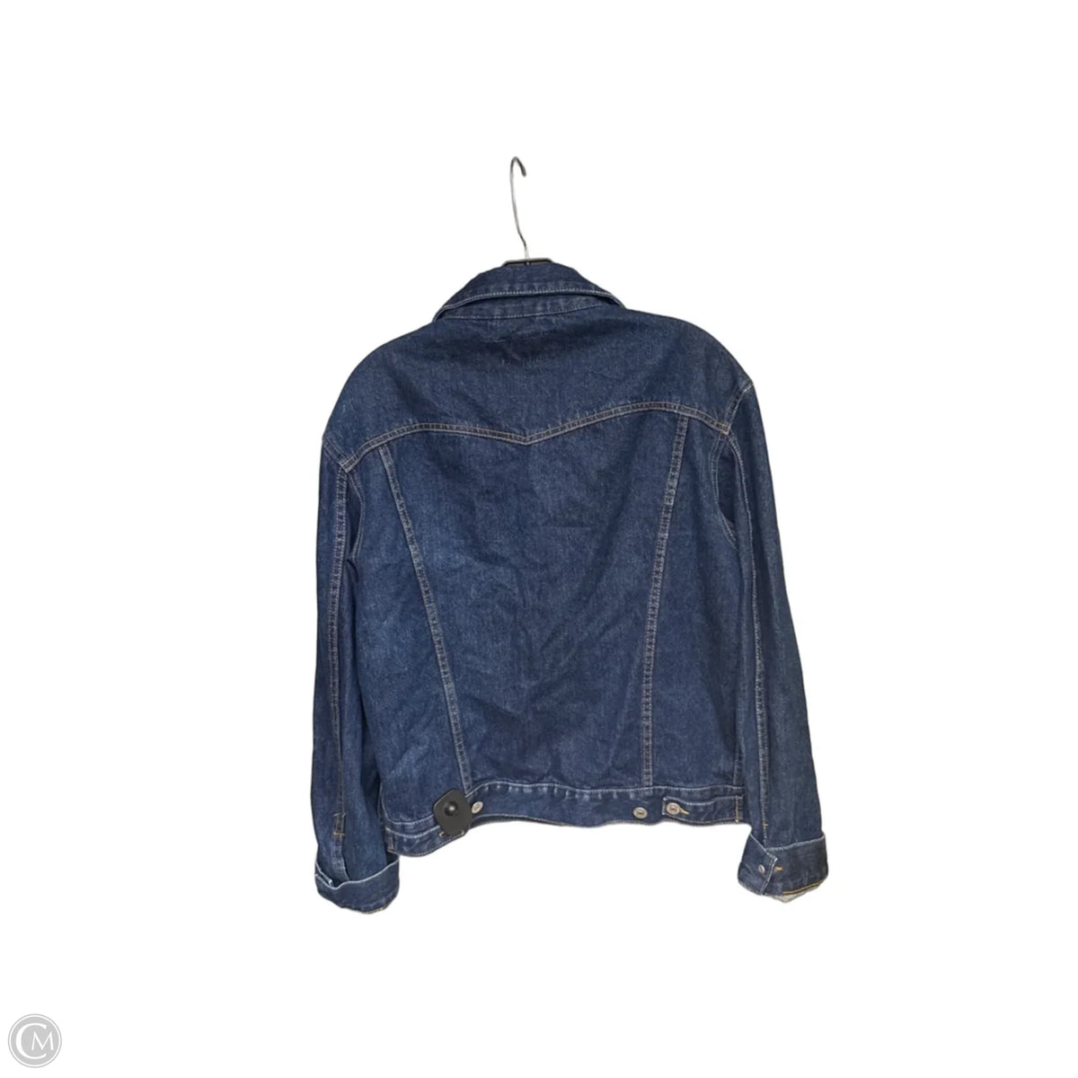 Jacket Denim By Clothes Mentor In Blue Denim, Size: M