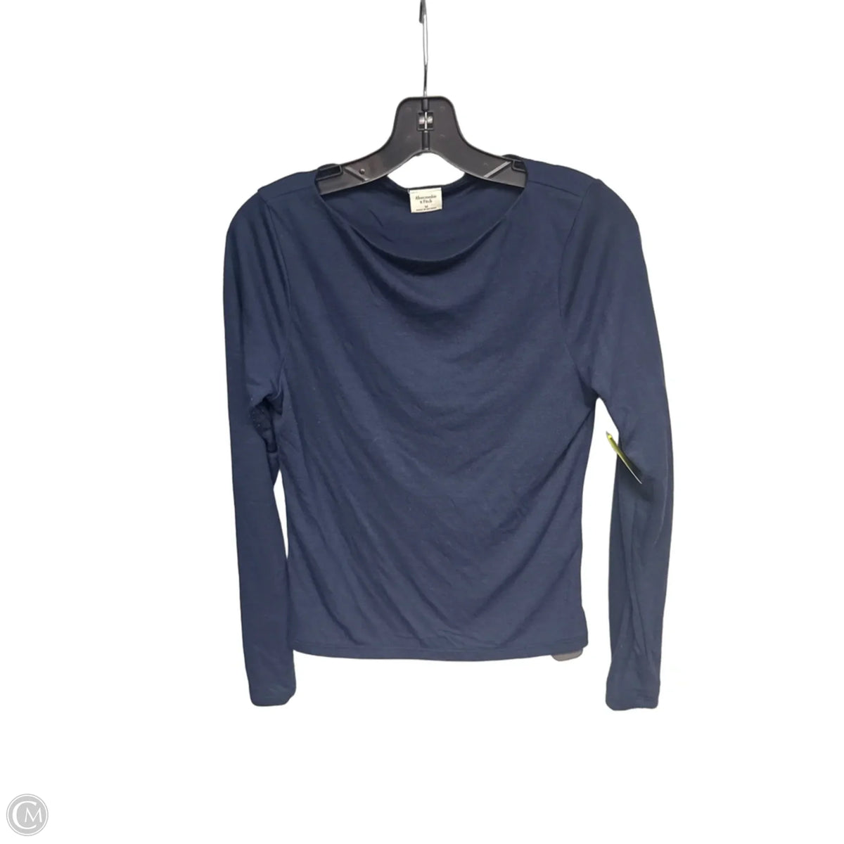 Top Long Sleeve Basic By Abercrombie And Fitch In Blue, Size: M