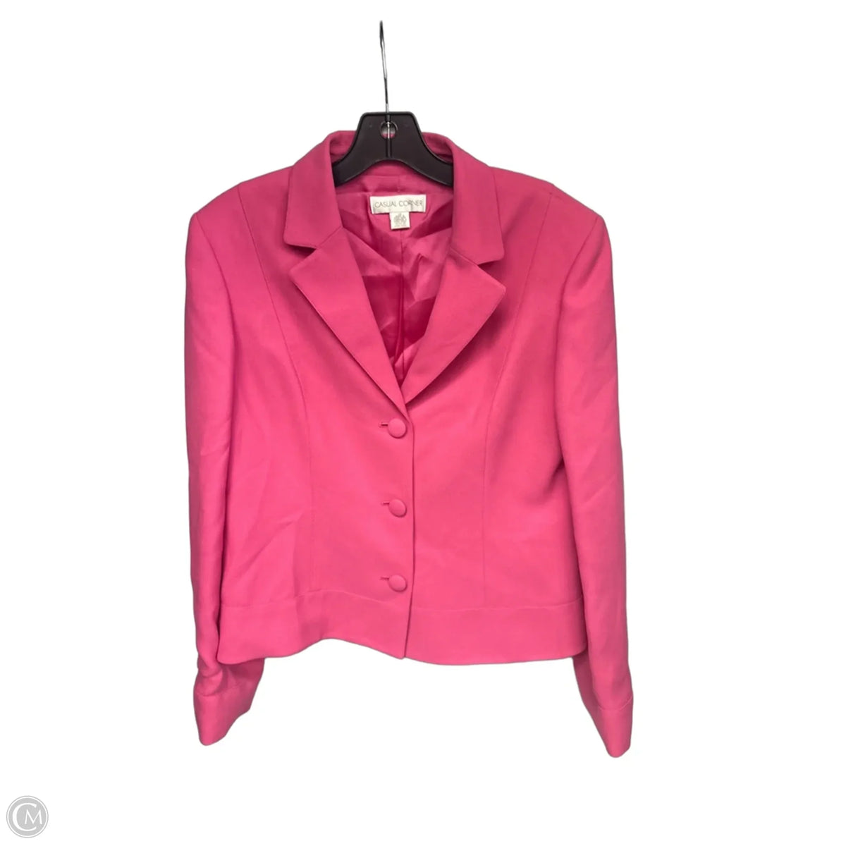 Blazer By Casual Corner In Pink, Size: 14