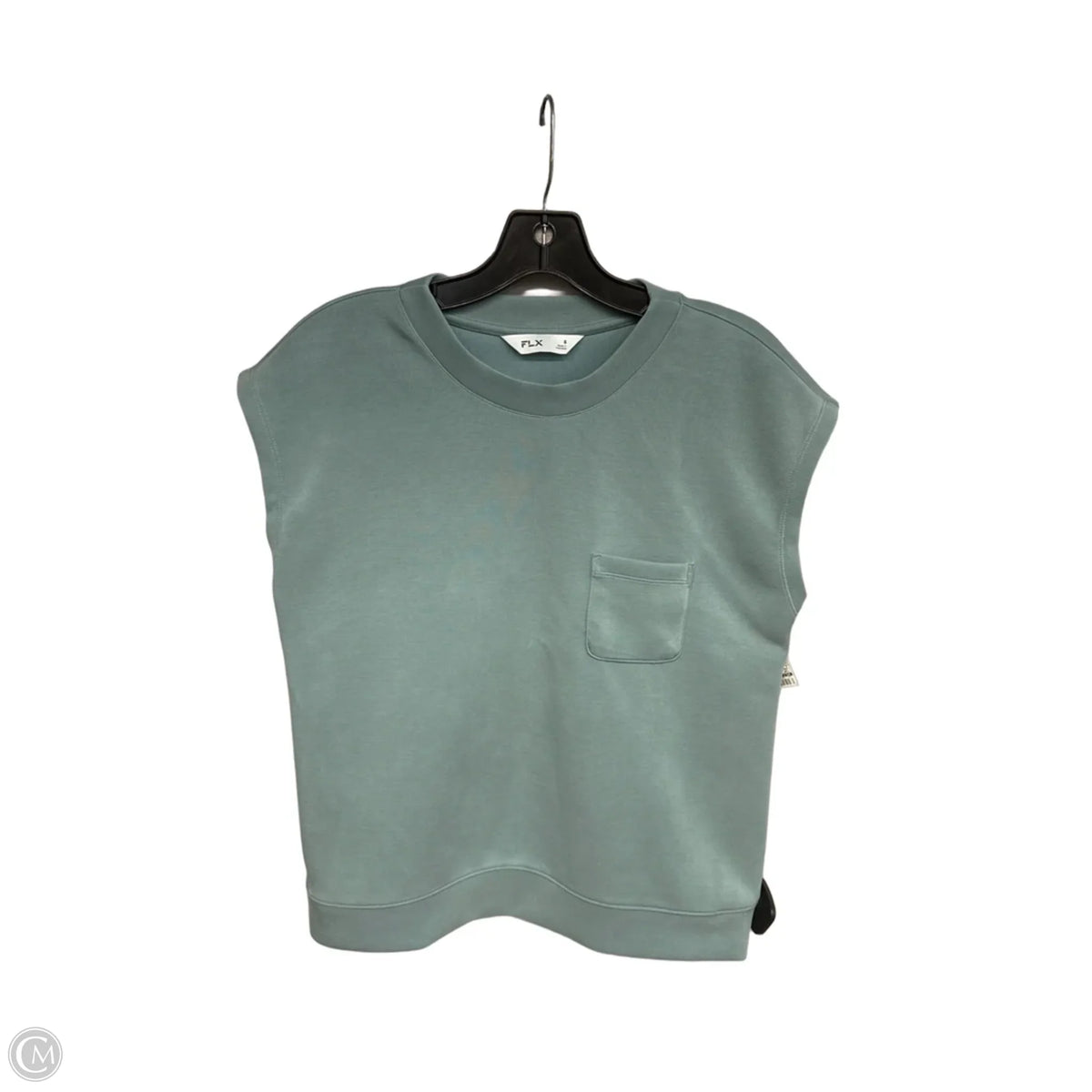 Top Sleeveless By Flx In Green, Size: S