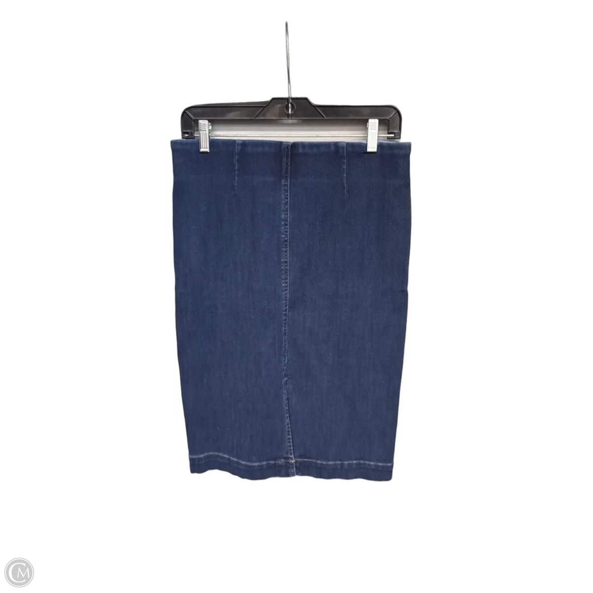 Skirt Midi By Loft In Blue Denim, Size: 6