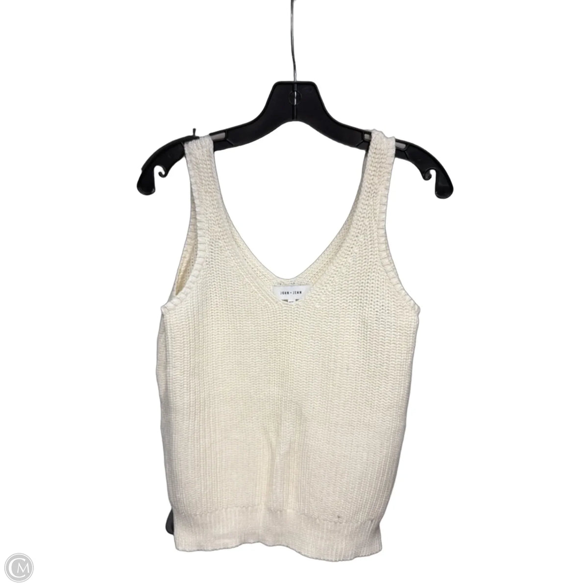 Top Sleeveless By John + Jenn In Cream, Size: M