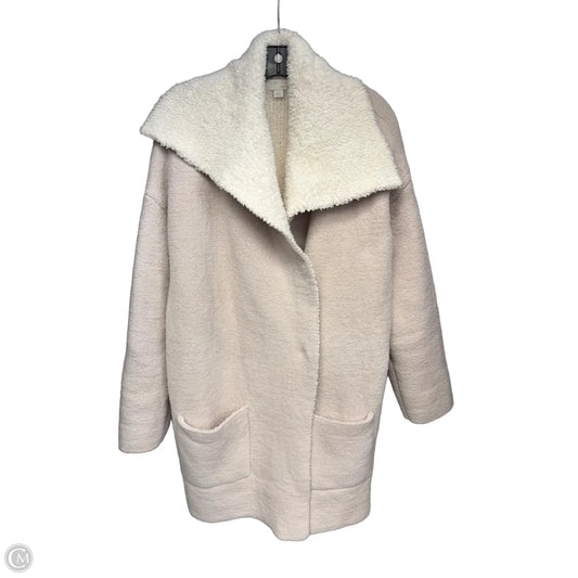 Coat Faux Fur & Sherpa By Barefoot Dreams In Cream, Size: L