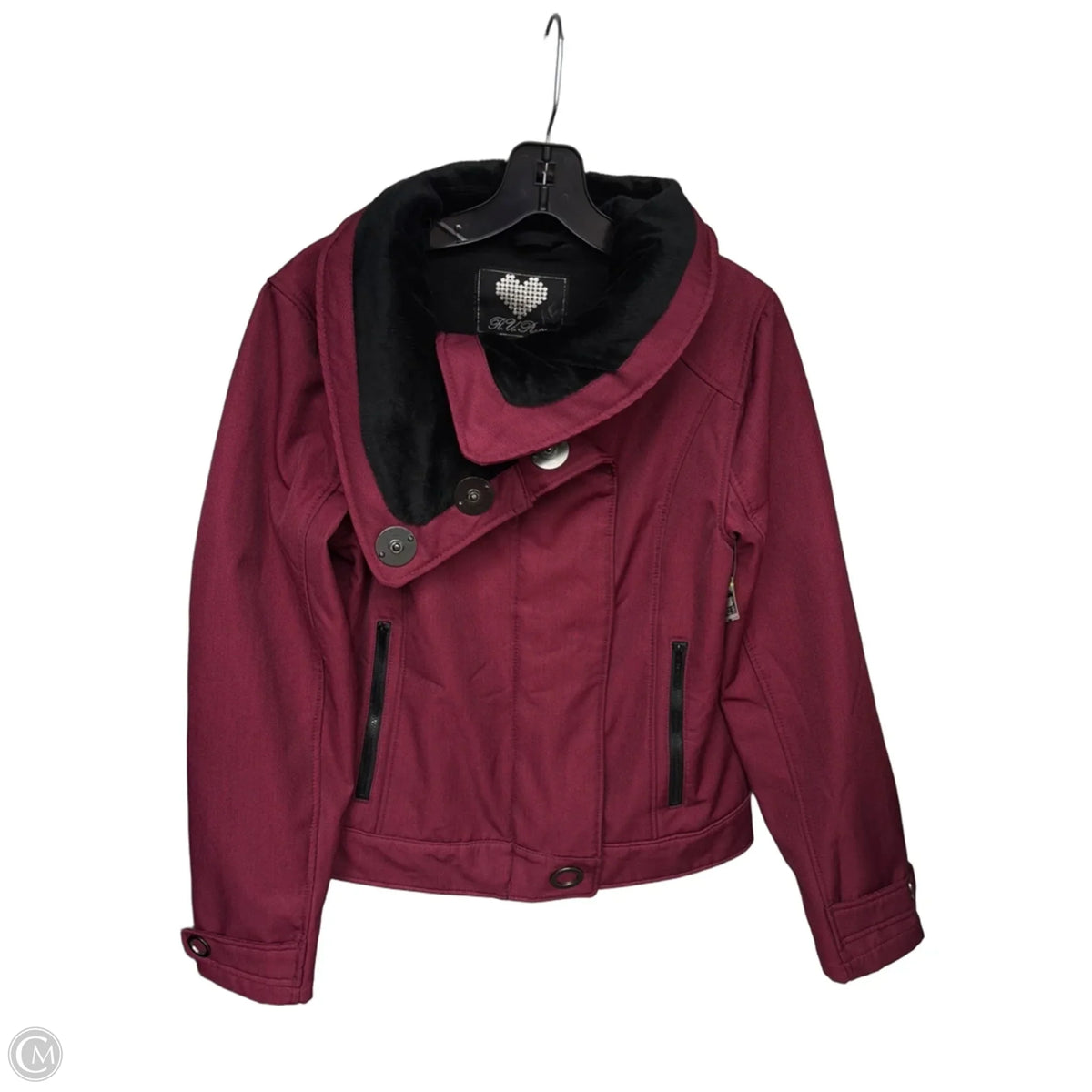 Coat Other By Clothes Mentor In Purple, Size: L