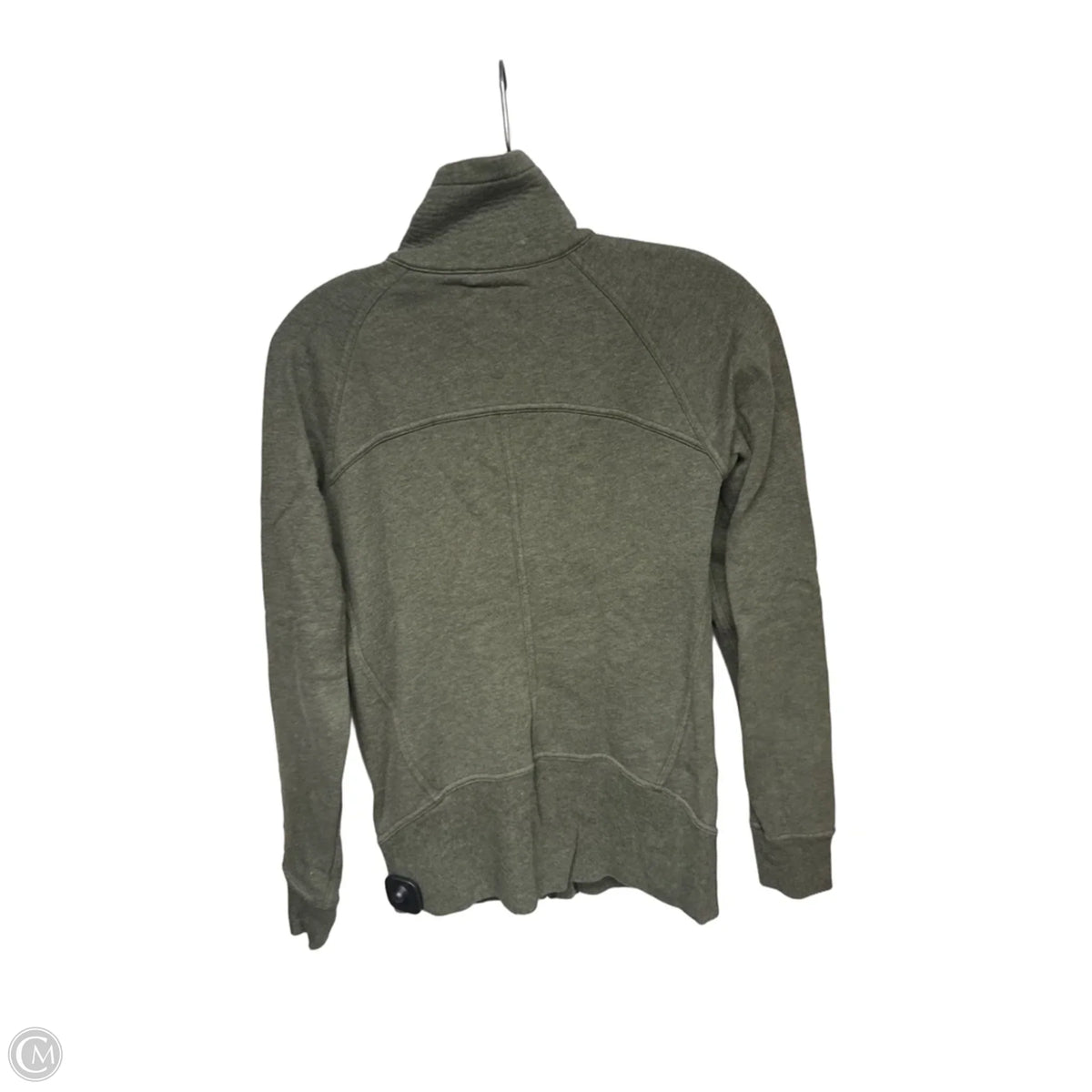 Athletic Jacket By Lululemon In Green, Size: 4