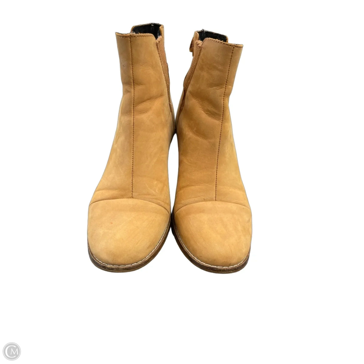 Boots Ankle Flats By Toms In Brown, Size: 7