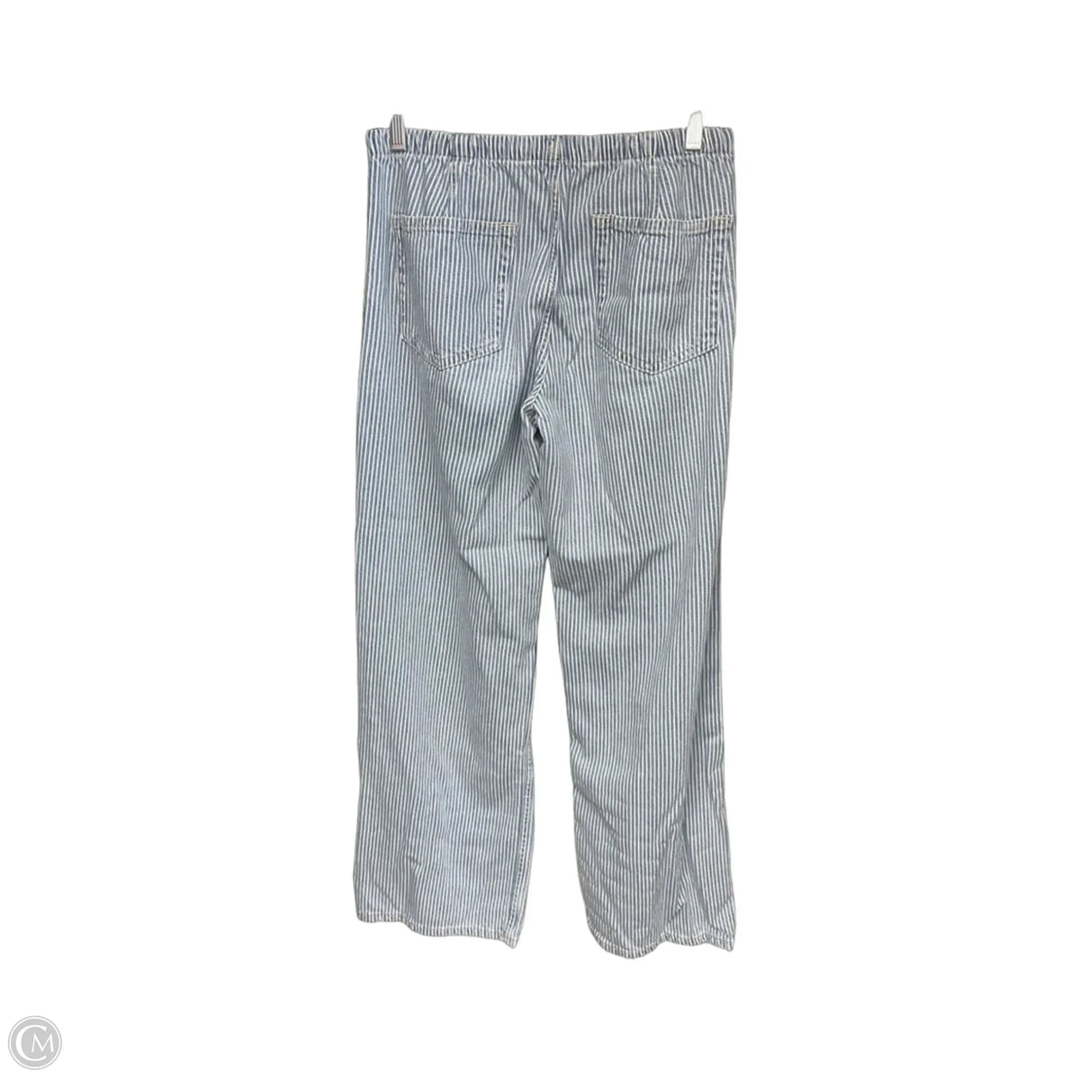 Pants Wide Leg By Gap In Striped Pattern, Size: Xs