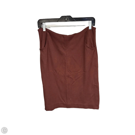 Skirt Midi By Cabi In Maroon, Size: 6