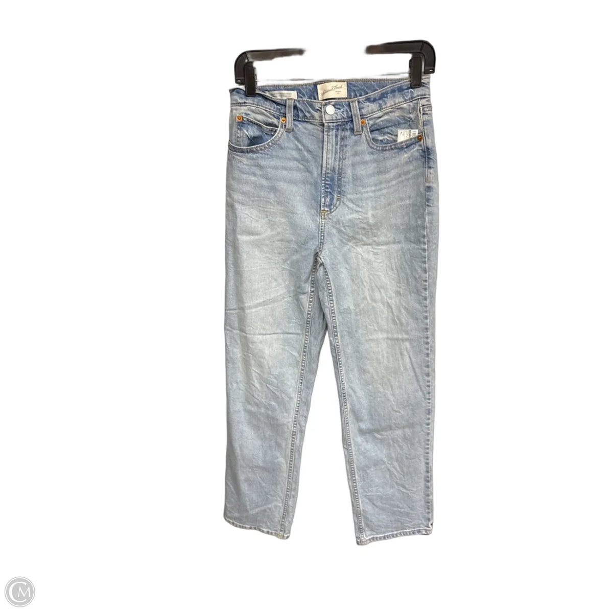 Jeans Straight By Universal Thread In Blue Denim, Size: 4