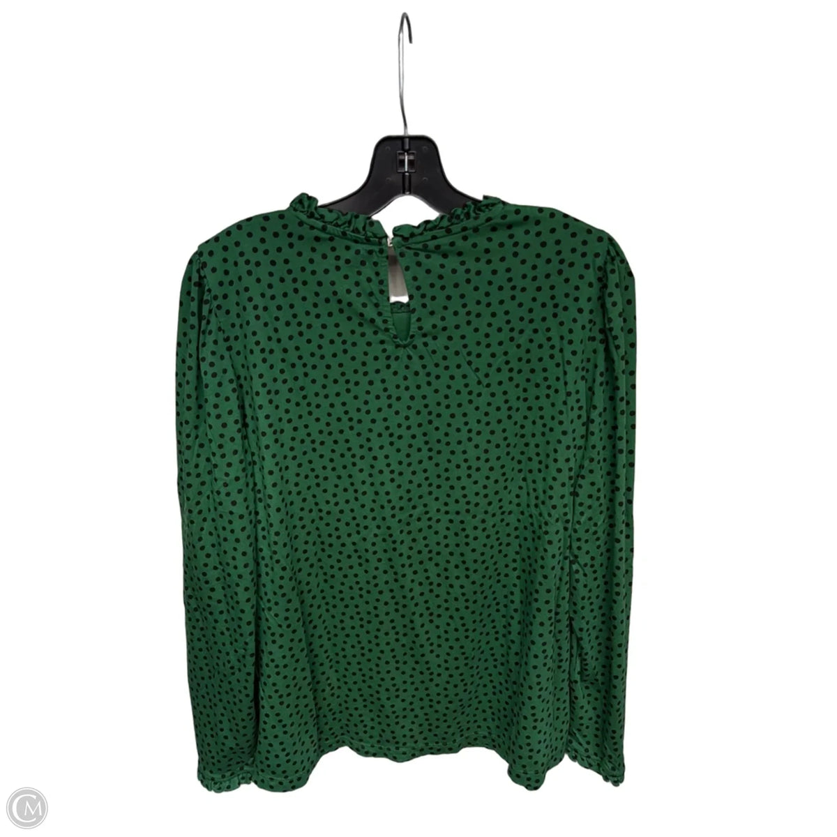 Top Long Sleeve By Boden In Polkadot Pattern, Size: Xl