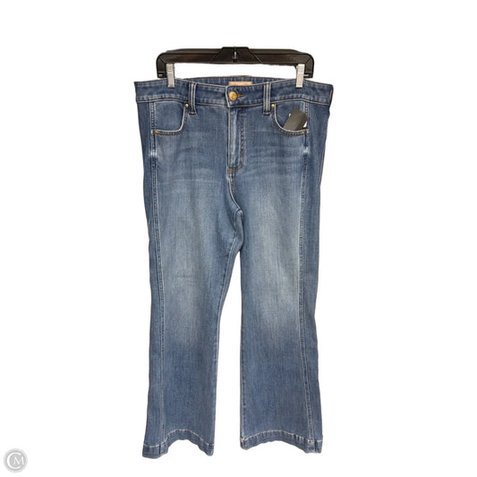 Jeans Boot Cut By Kut In Blue Denim, Size: 14