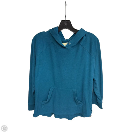 Top Long Sleeve By Michael By Michael Kors In Teal, Size: L