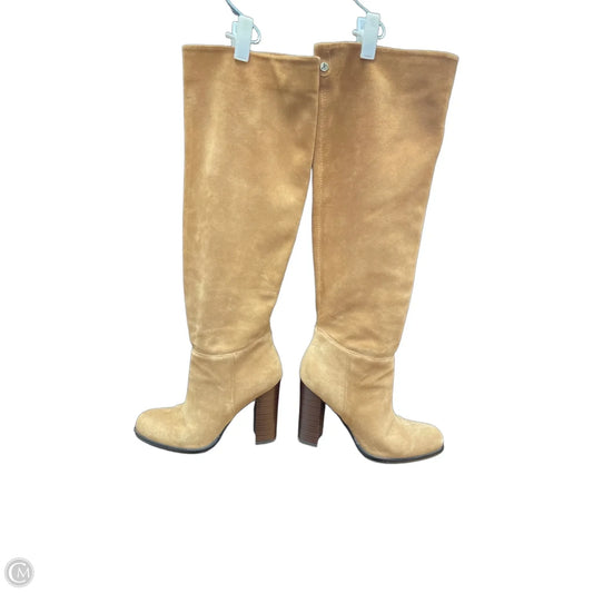 Boots Knee Heels By Sam Edelman In Brown, Size: 7