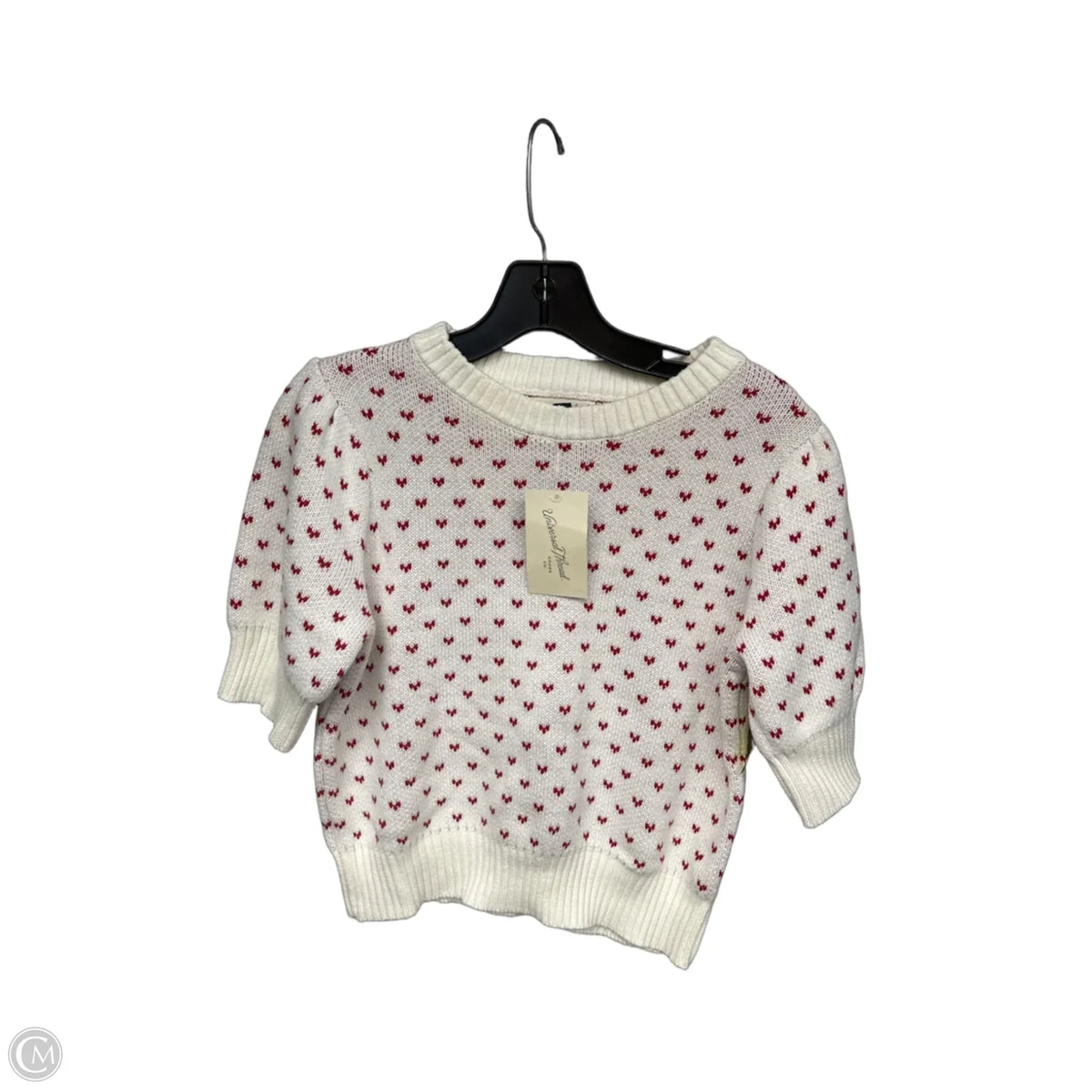 Sweater By Universal Thread In Red & White, Size: S