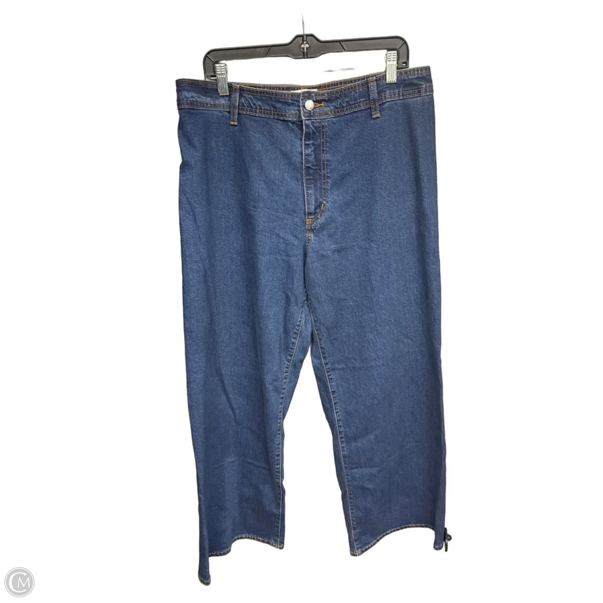 Jeans Wide Leg By Universal Thread In Blue Denim, Size: 14
