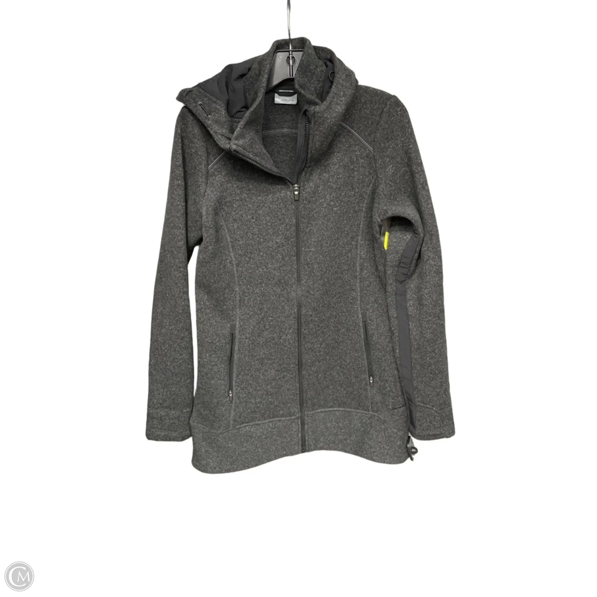 Athletic Jacket By Athleta In Grey, Size: S