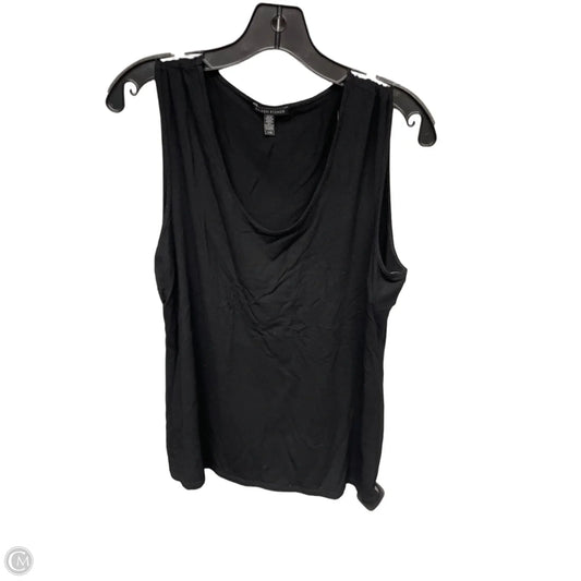 Top Sleeveless By Eileen Fisher In Black, Size: L