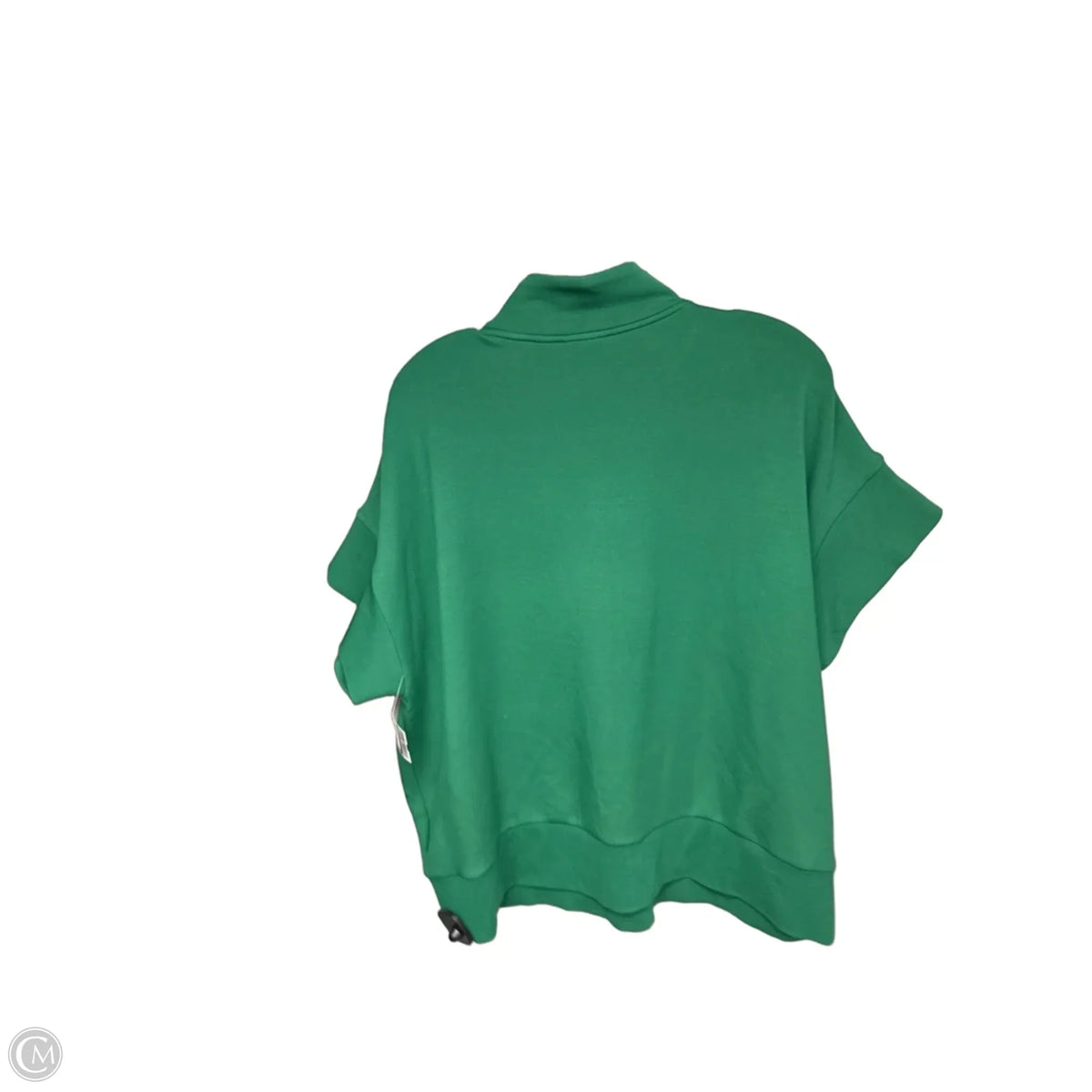 Athletic Top Short Sleeve By Varley In Green, Size: L