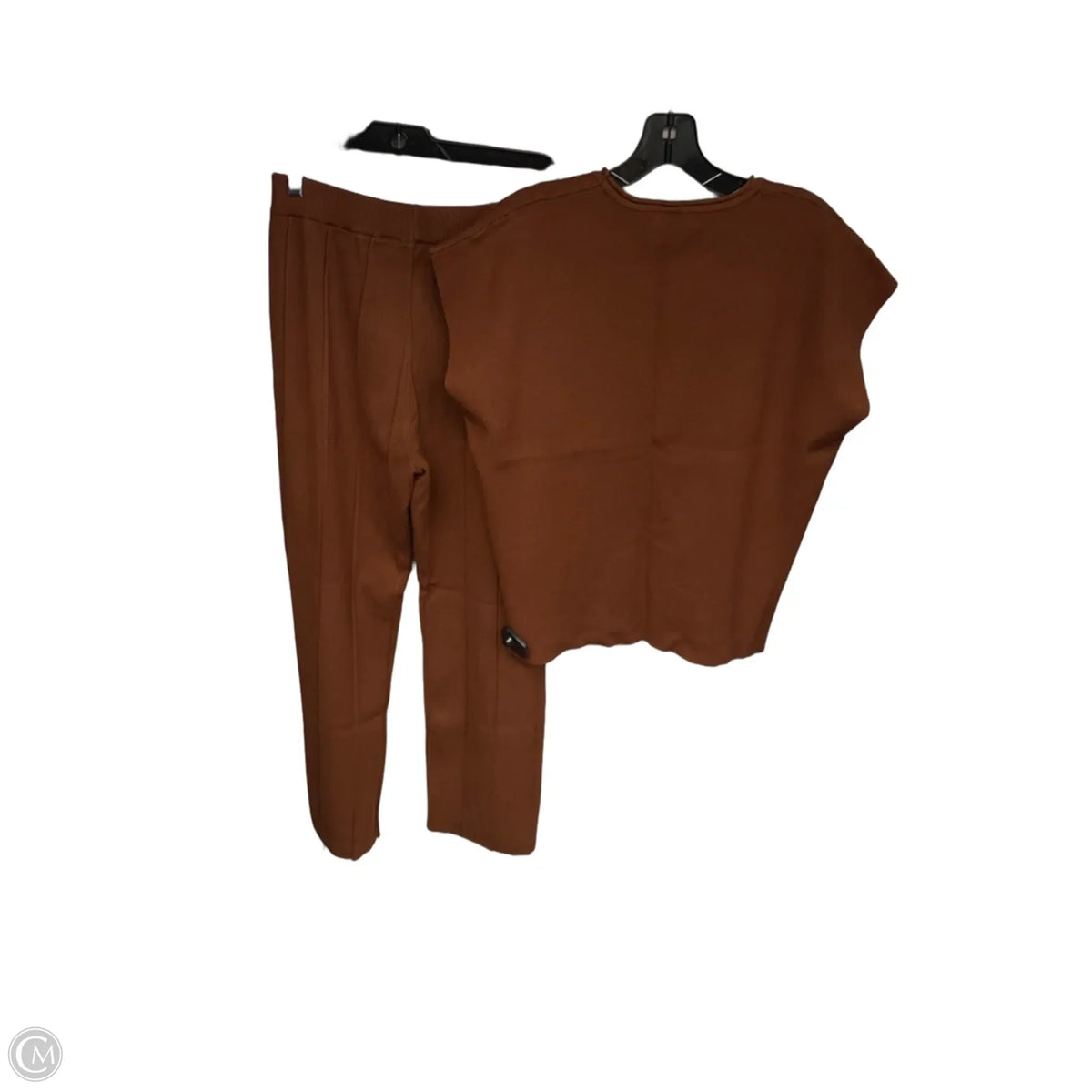 Pants Set 2pc By Lillusory In Brown, Size: S