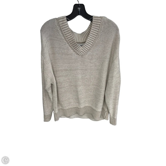 Sweater By American Eagle In Beige, Size: M